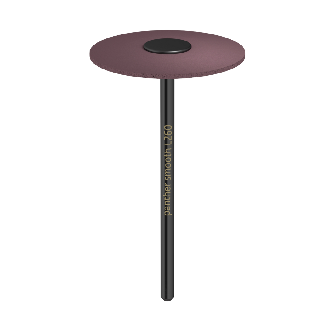 LENTEJA ROSA PANTHER SMOOTH L260 PULIDO ZIRCONIA, GRANO MEDIO