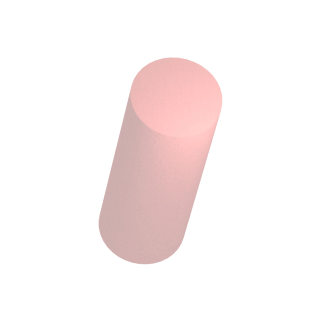 CONO DE HULE ROSA (PIEZA)