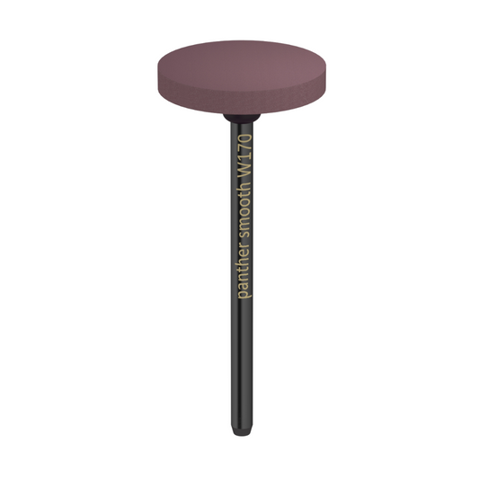 RUEDA ROSA PANTHER SMOOTH W170 PARA PULIDO, GRANO MEDIO