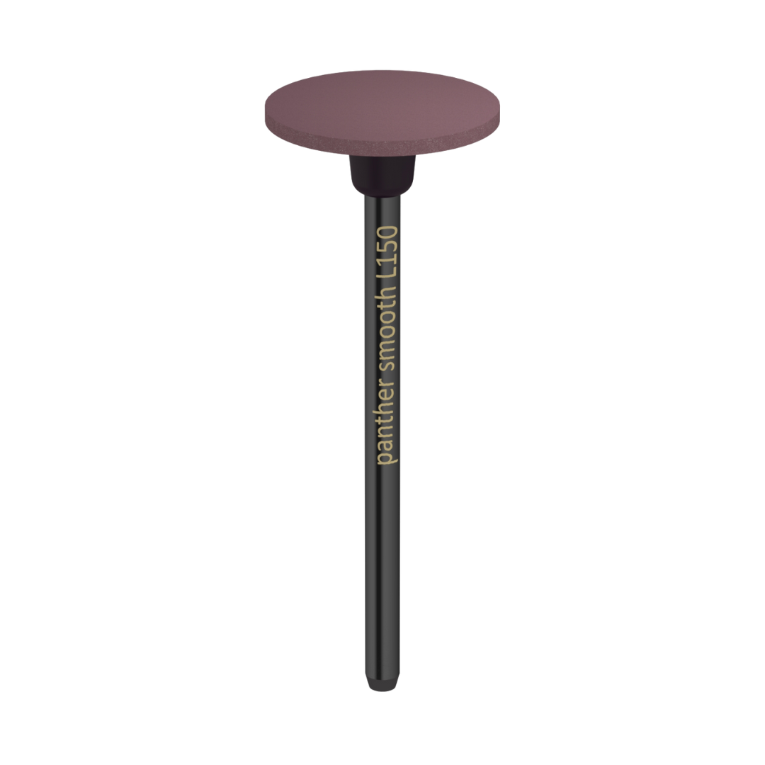 RUEDA ROSA PANTHER SMOOTH L150 PULIDO ZIRCONIA, GRANO MEDIO