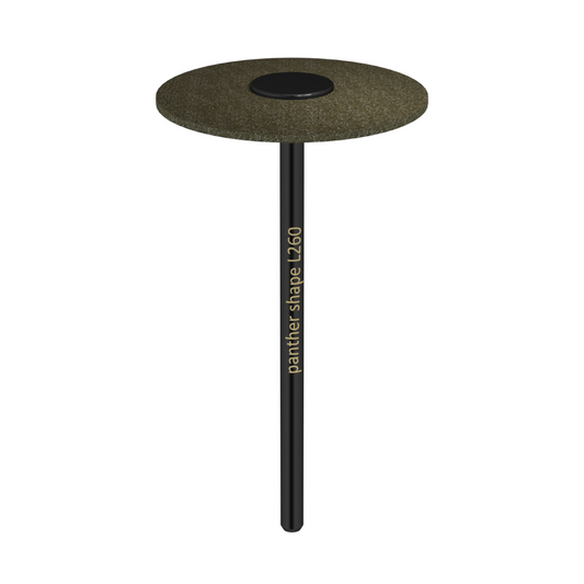 RUEDA NEGRA GRANDE PANTHER PARA DESGASTE SHAPE L260