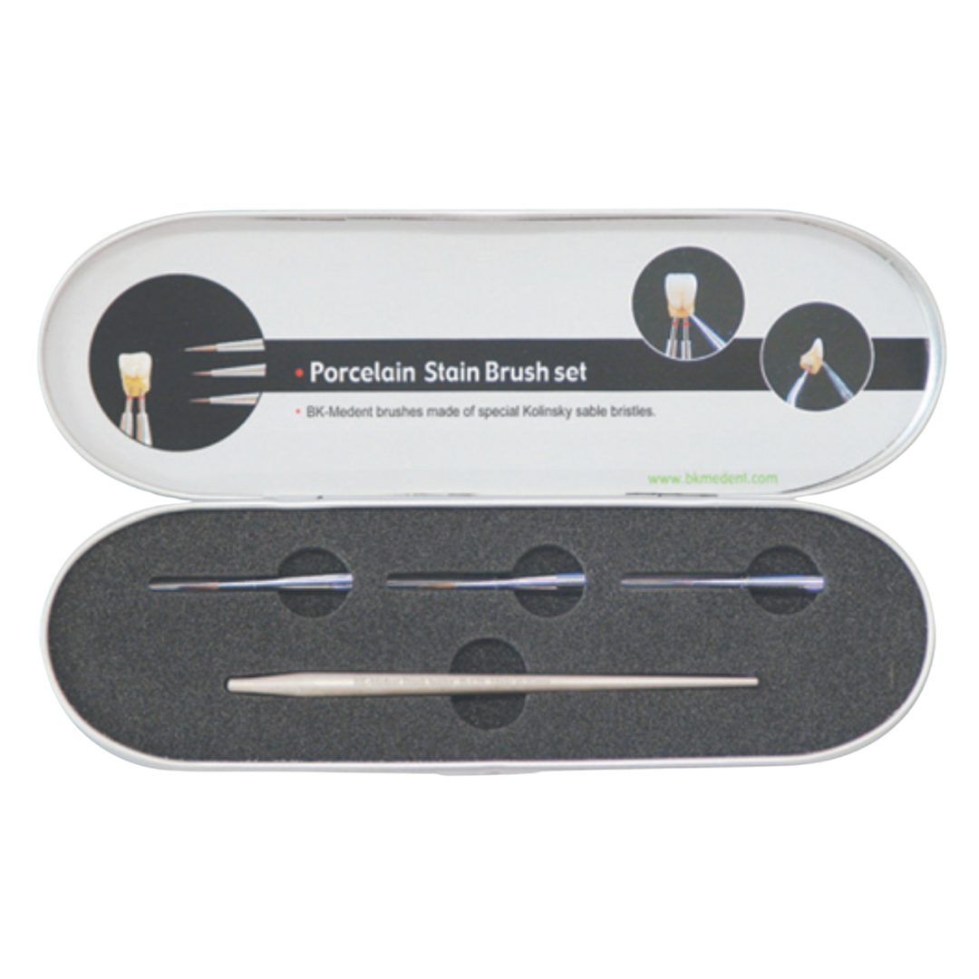 Juego de Pinceles para Porcelana BK-Medent