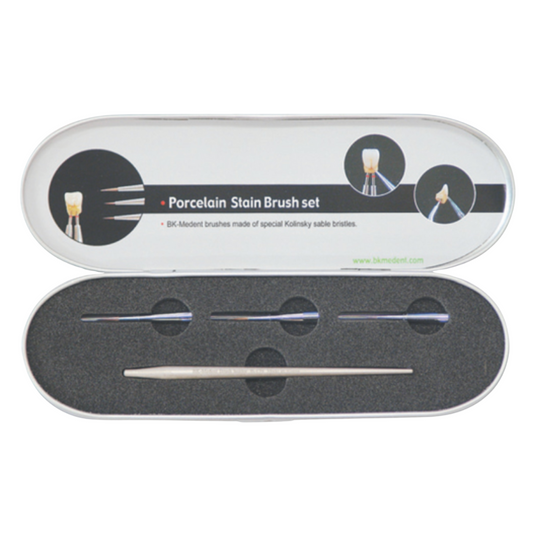 Juego de Pinceles para Porcelana BK-Medent