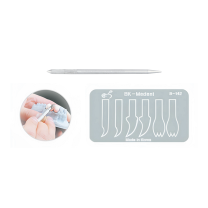 Juego de cuchillas para porcelana B146A Series BK-Medent