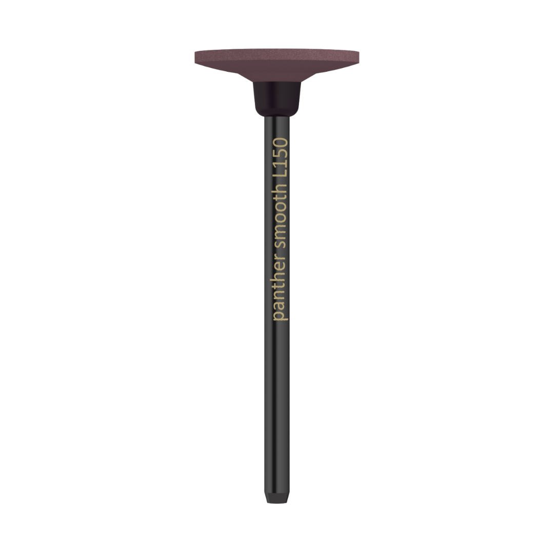 RUEDA ROSA PANTHER SMOOTH L150 PULIDO ZIRCONIA, GRANO MEDIO
