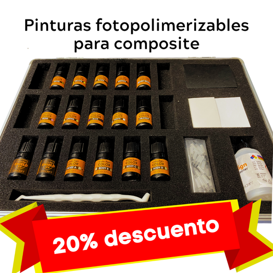 Kit Visio Lign Color Full Set 16 piezas