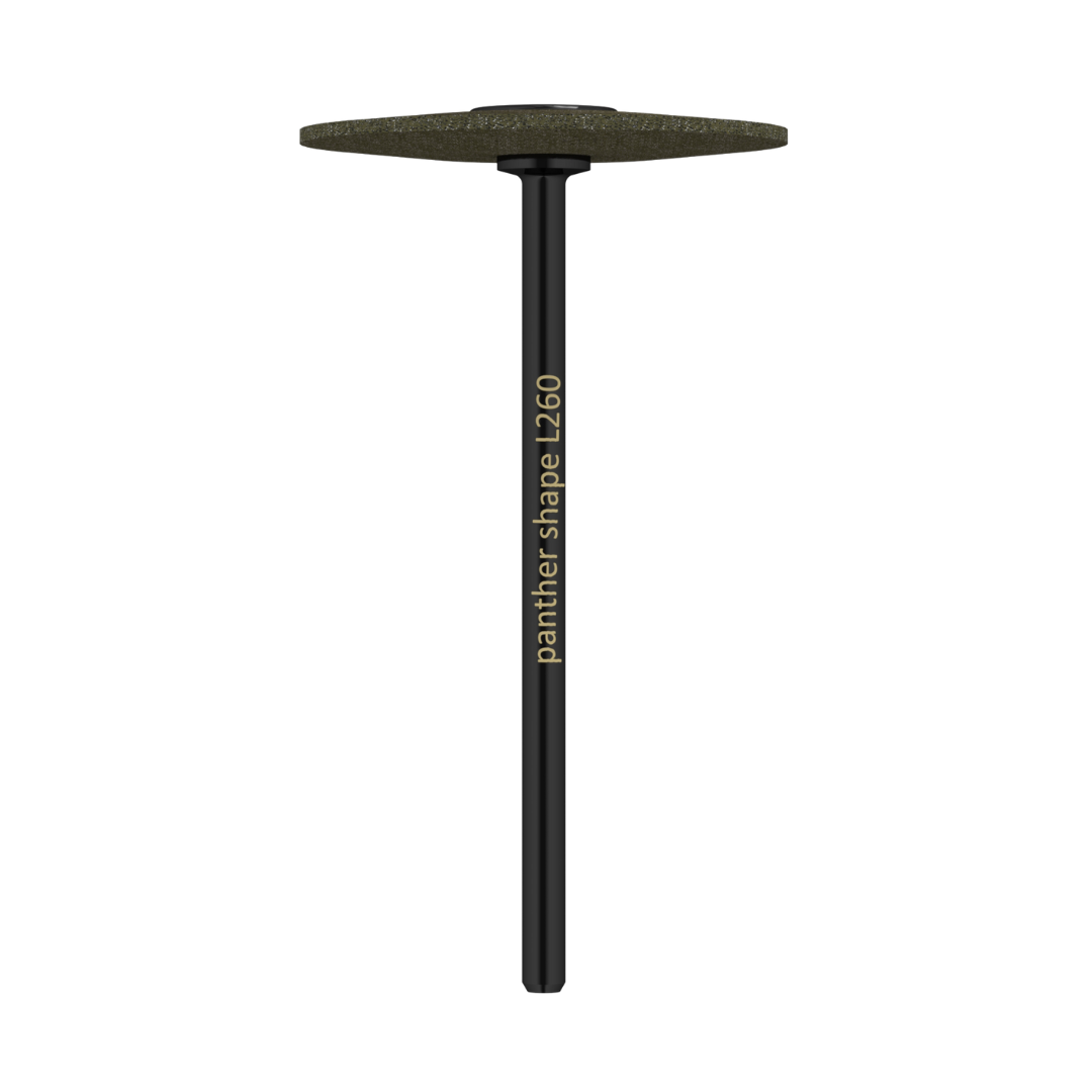 RUEDA NEGRA GRANDE PANTHER PARA DESGASTE SHAPE L260