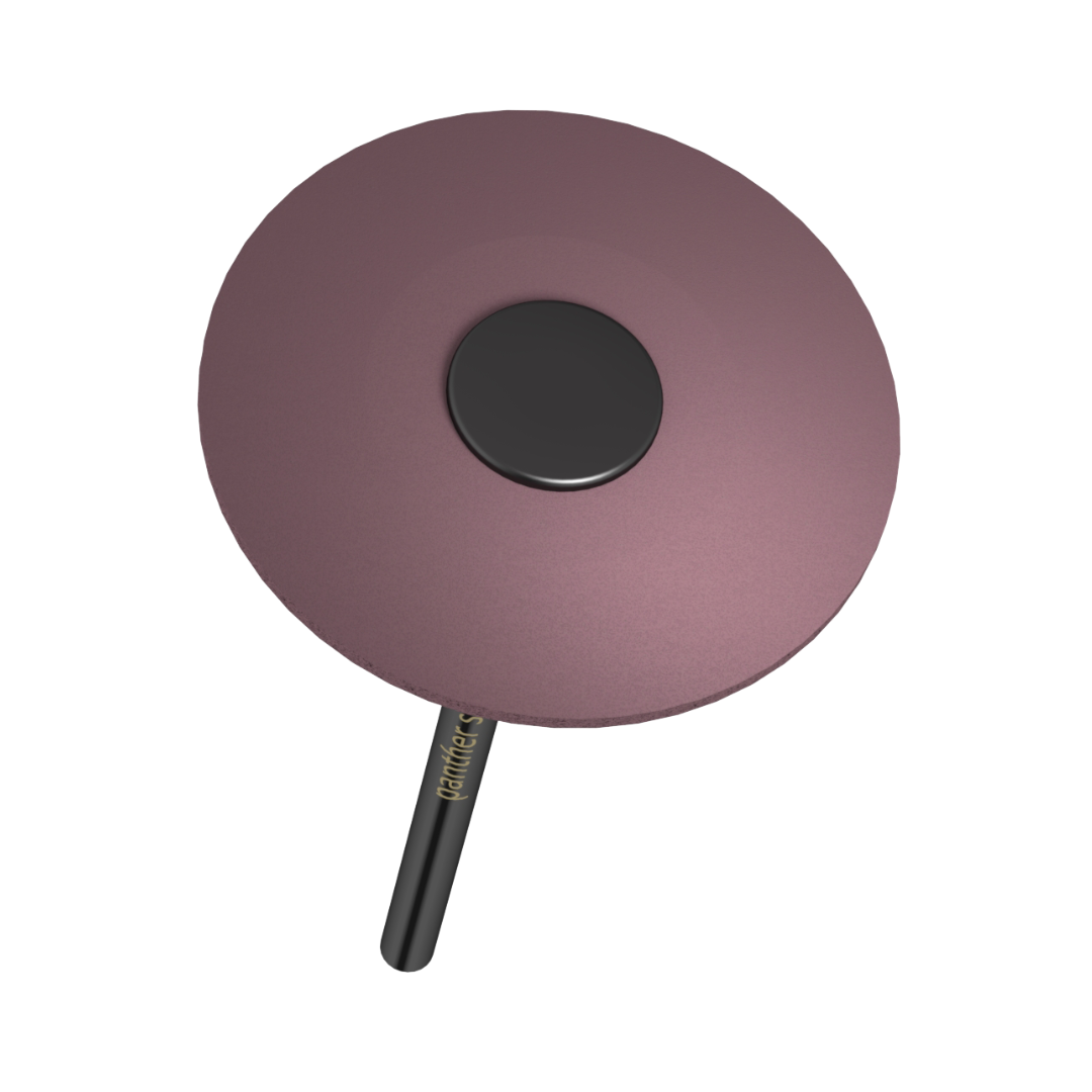 LENTEJA ROSA PANTHER SMOOTH L260 PULIDO ZIRCONIA, GRANO MEDIO