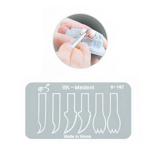 Cuchillas de porcelana B142 BK-Medent